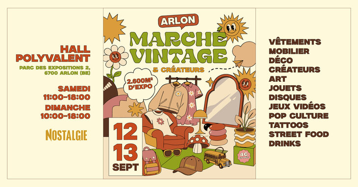  Marché Vintage Arlon - Édition Automne