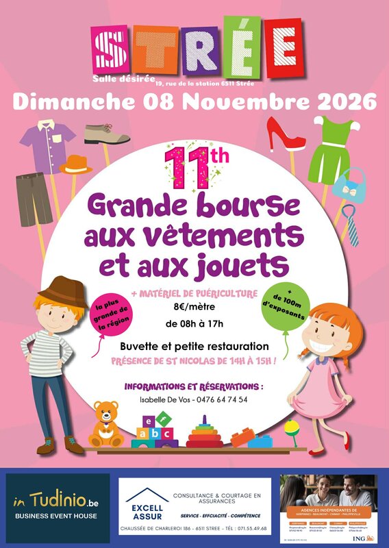 Loisirs 11ème Grande Bourse Vêtements & Jouets