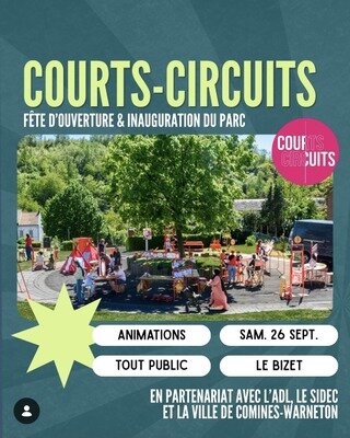 Loisirs Centre Culturel : Fête d’ouverture Courts-Circuits