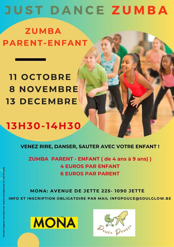 Stages,cours Zumba Parent - Enfant