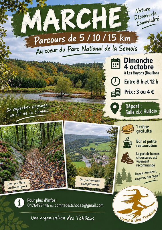 Loisirs Marche nouveaux parcours