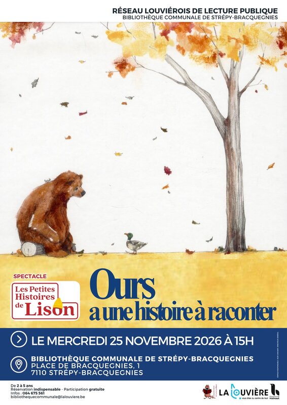 Spectacles Lecture contée Ours a histoire raconter Lison