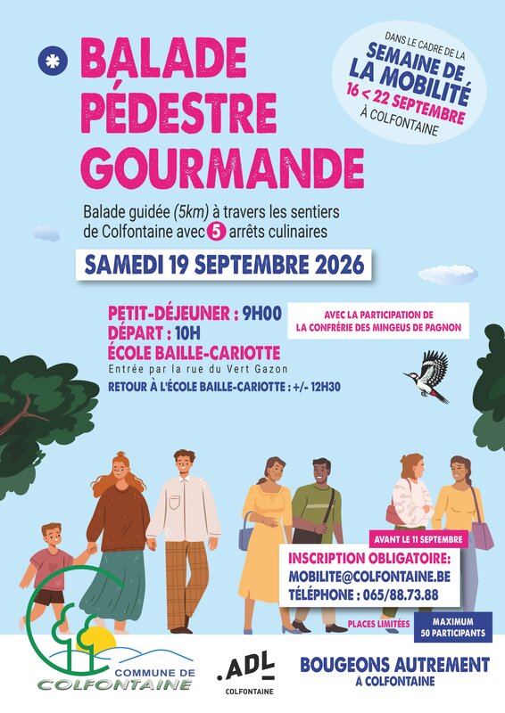 Loisirs Balade pédestre gourmande