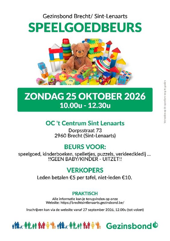 Tweedehands Speelgoed beurs