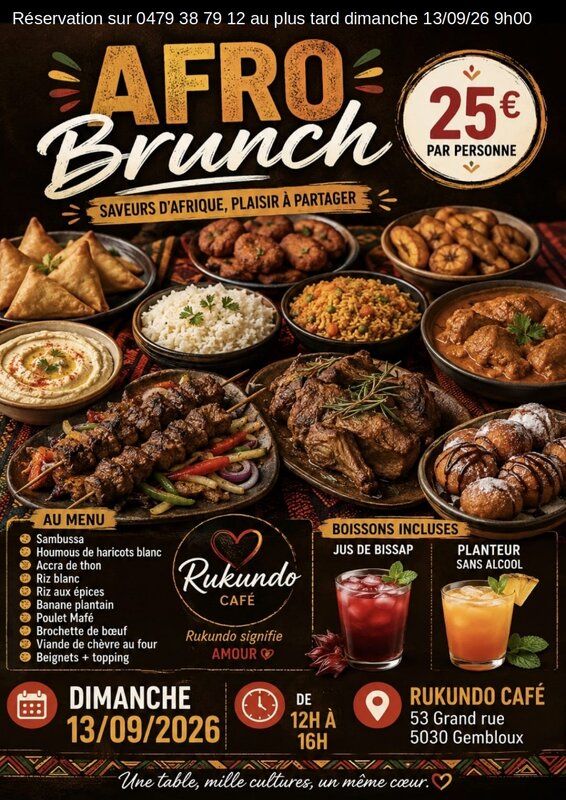 Loisirs Afro-Brunch