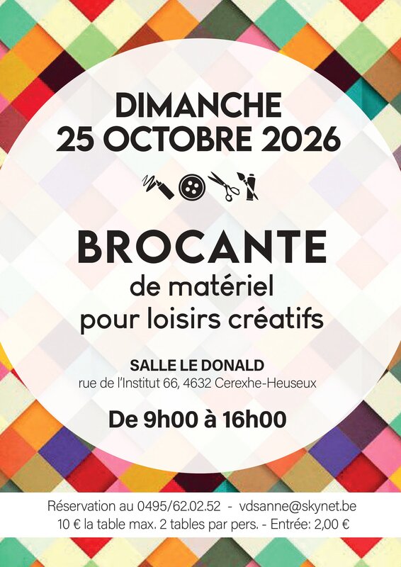  Brocante Matériel pour Loisirs créatifs