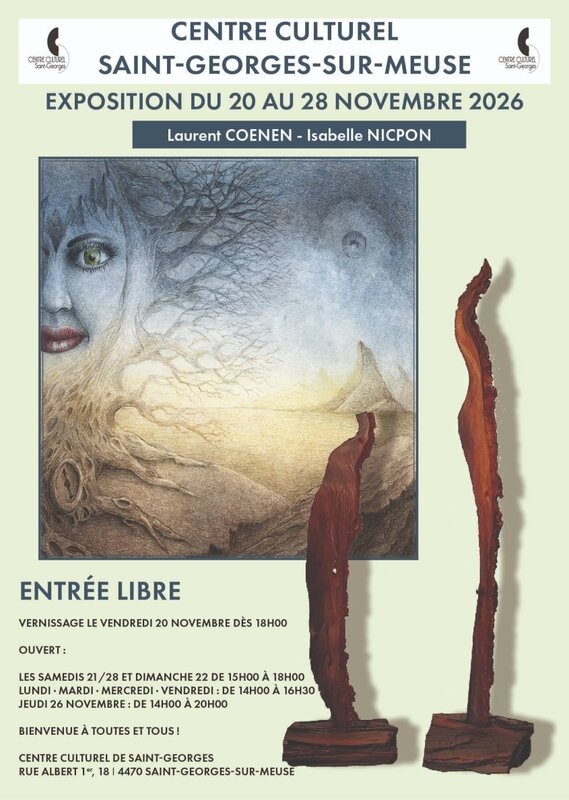 Expositions Exposition - Laurent Coenen Isabelle Nicpon