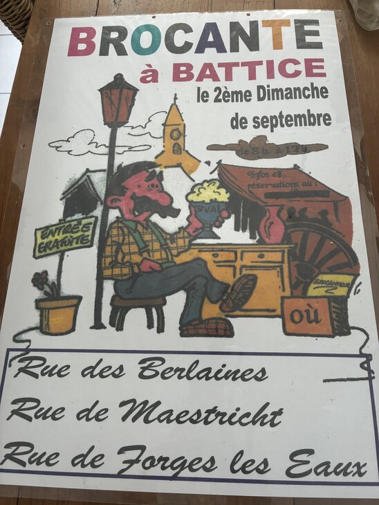  Brocante dans rues Battice
