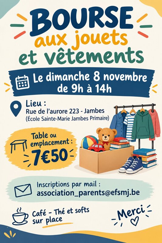 Loisirs Bourse jouets vêtements