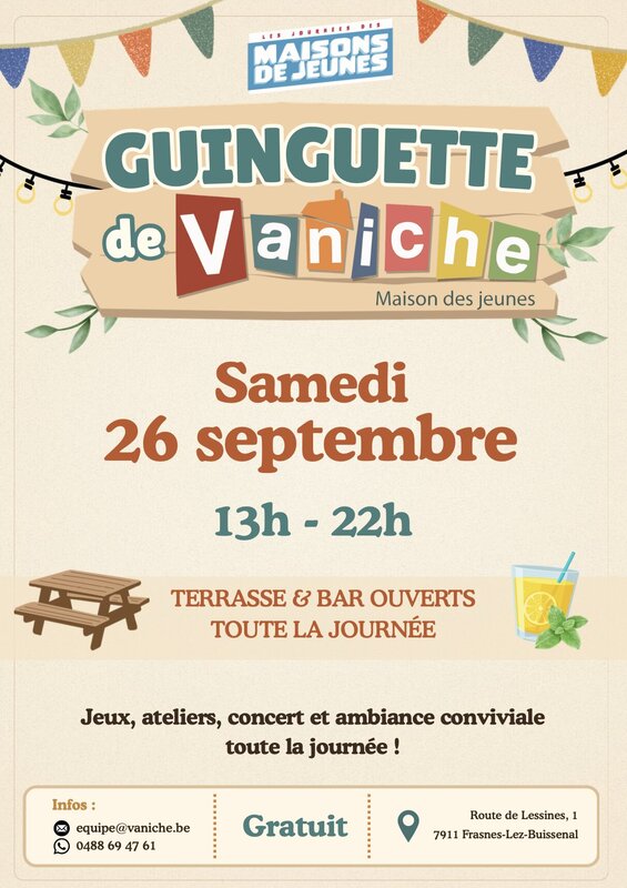 Loisirs La Guinguette Vaniche