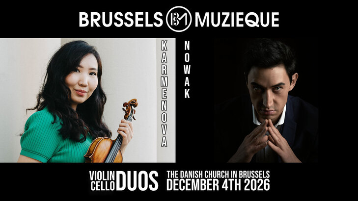 Concerts Violin & Cello Brussels Muzieque
