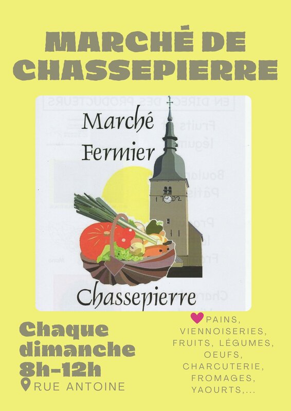 Loisirs Marché fermier Chassepierre