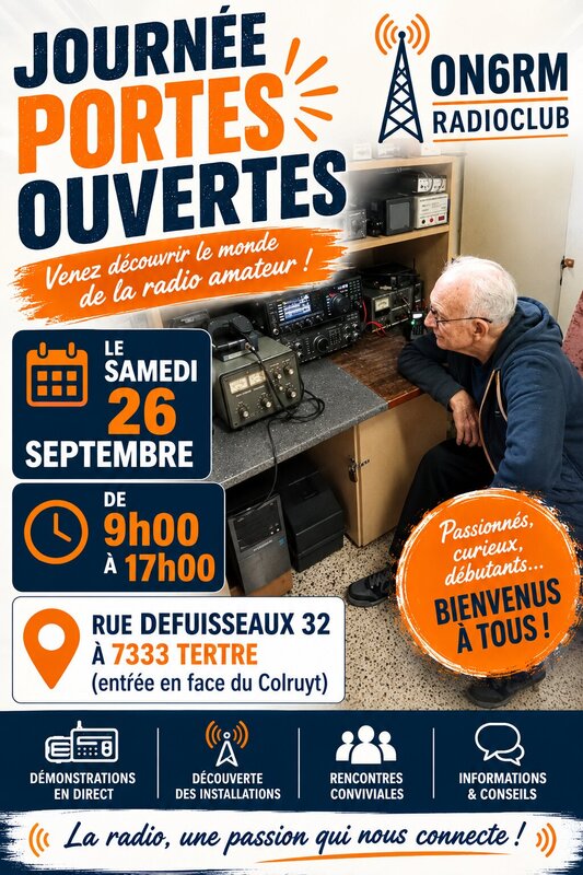 Loisirs Portes Ouvertes Radioclub On6rm