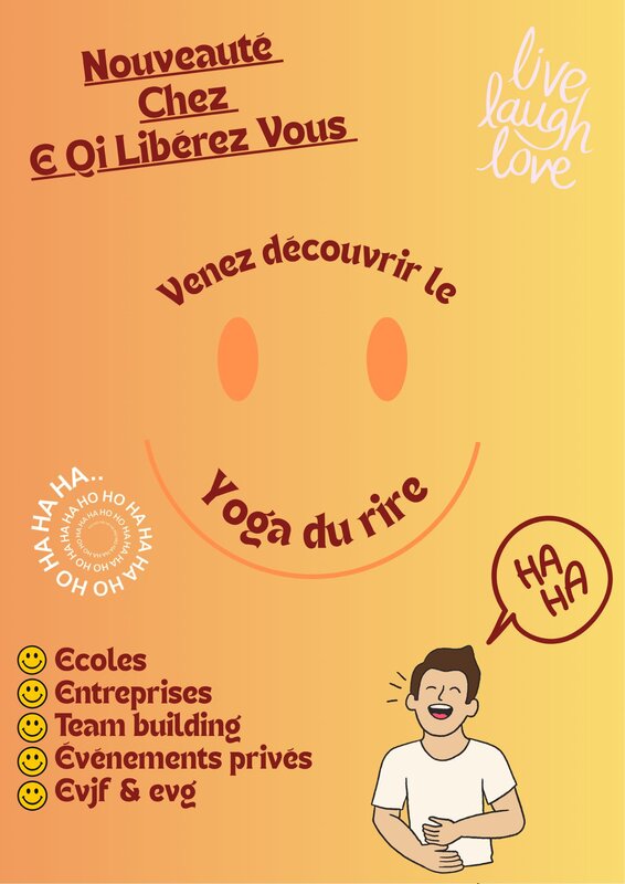 Stages,cours Séance Yoga rire