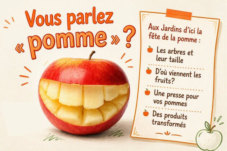 Loisirs Journée la pomme Natagora Cœur Wallonie