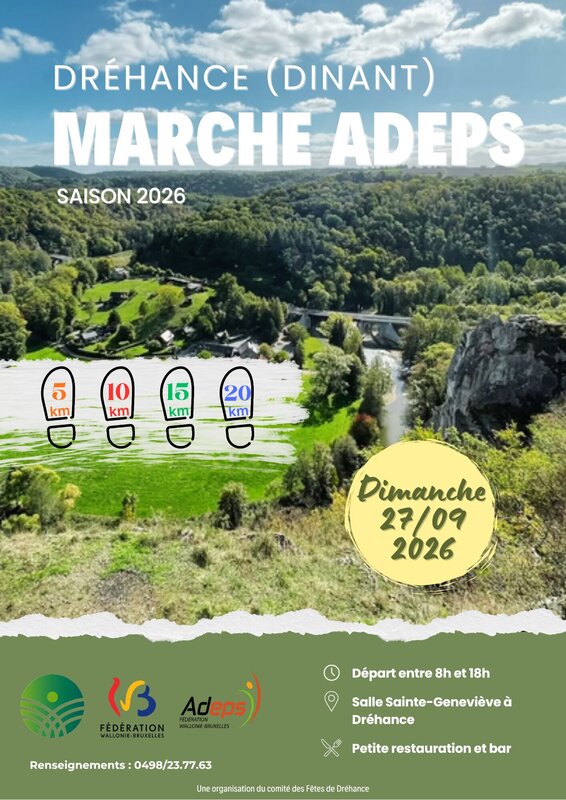 Loisirs Marche Adeps Dréhance