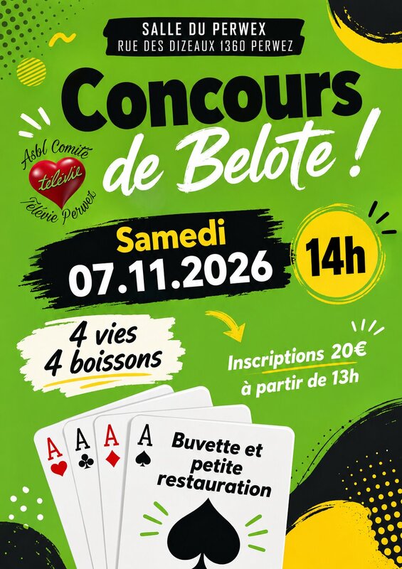 Loisirs Concours belote