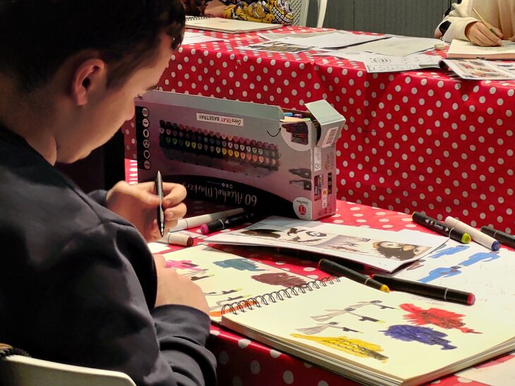 Stages,cours Atelier dessin ados