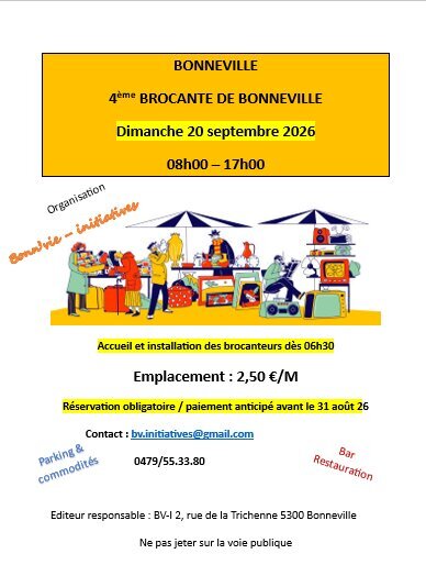 Brocante Bonneville