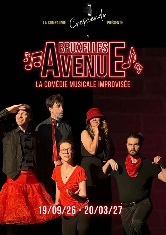 Spectacles Bruxelles Avenue - comédie musicale improvisée
