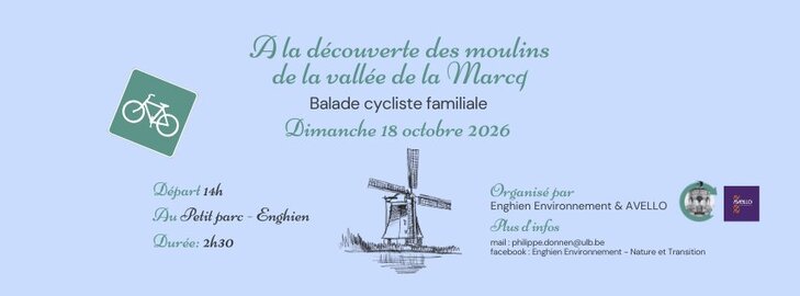 Loisirs A découverte moulins la Vallée la Marcq