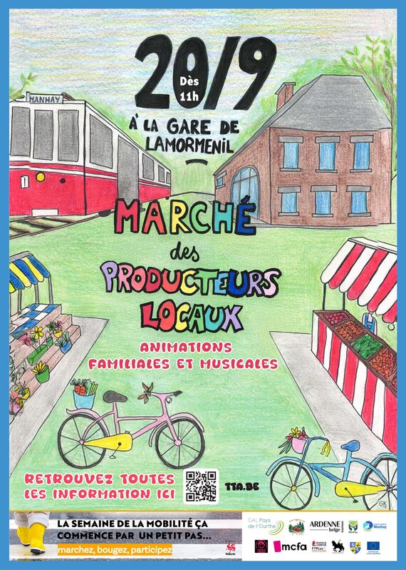 Loisirs Dimanche la mobilité Tram marché