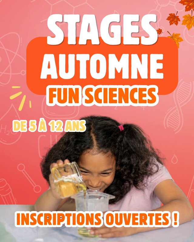Stages,cours Stages d Automne Fun Sciences & Sports