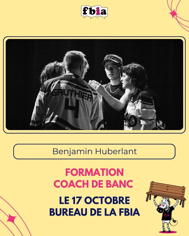 Stages,cours Formation Impro : Coach Banc