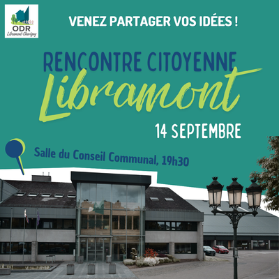 Conférences Aux habitants aux habitantes Libramont !
