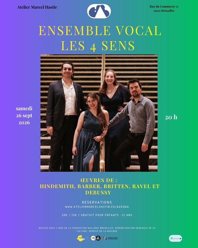 Concerts Ensemble vocal 4 Sens capella)