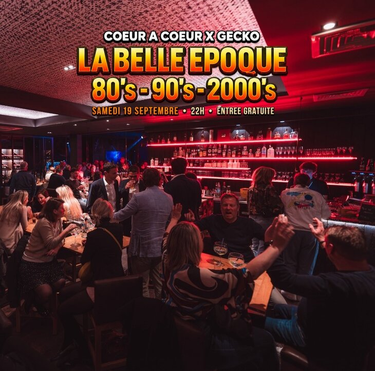 Soirées La Belle époque 80’s 90’s- 2000’s | Entrée gratuite Option Speed Dating