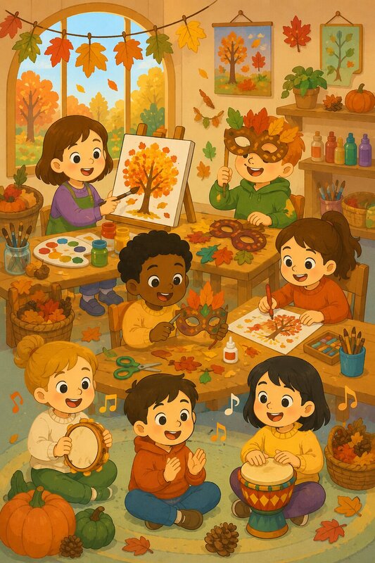Stages,cours Stage d Automne - petites créations d automne