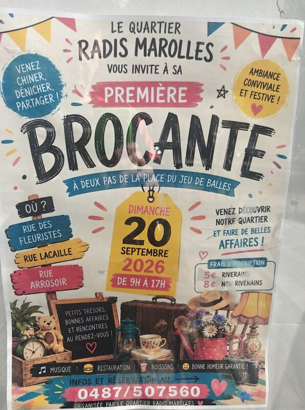  Le quartier radis marolles vous invite