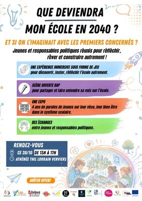 Conférences Que deviendra école 2040 ?