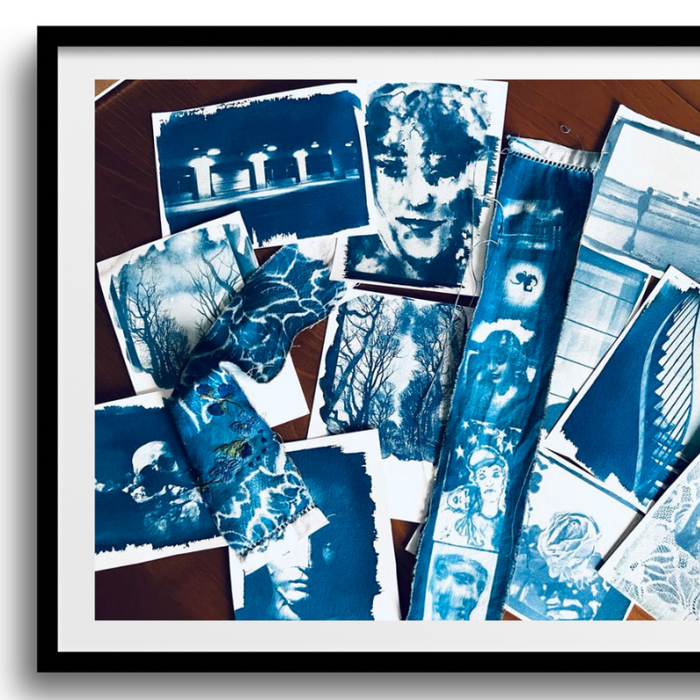 Stages,cours Cyanotype papier coton