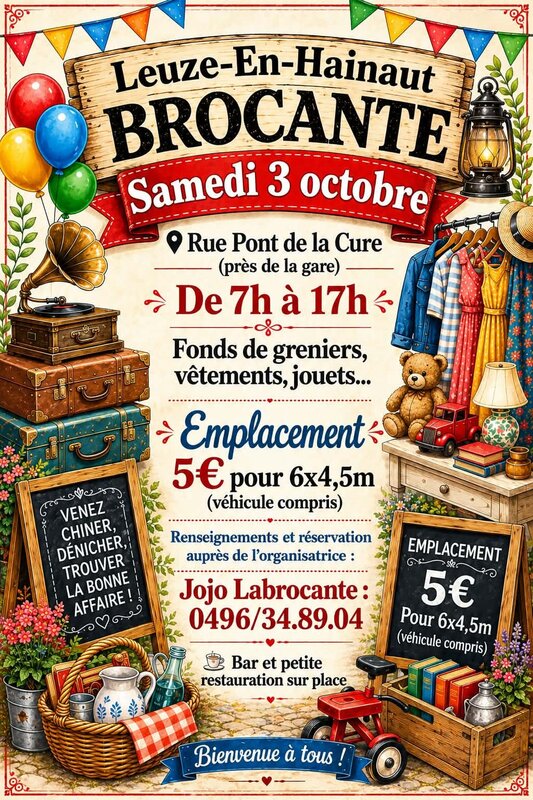  Brocante Leuze-en Hainaut
