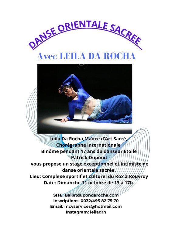 Stages,cours Danse orientale sacree
