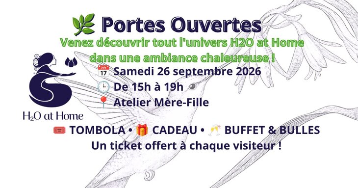 Loisirs Portes ouvertes at Home plus 500€ tombola gratuite