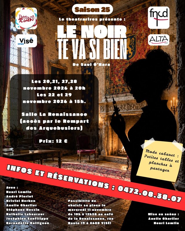 Spectacles Le noir va bien Peter Hacks