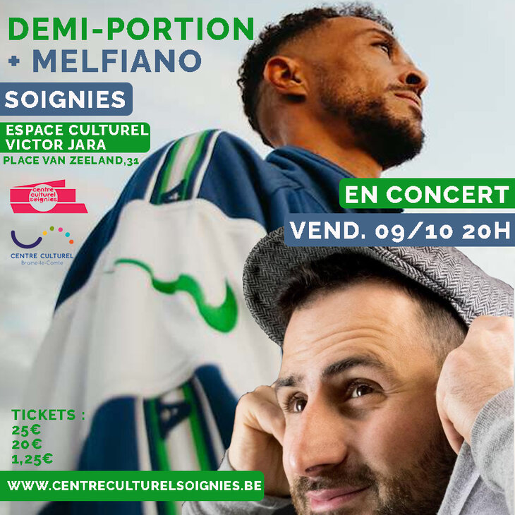 Concerts Concert demi portion x melfiano