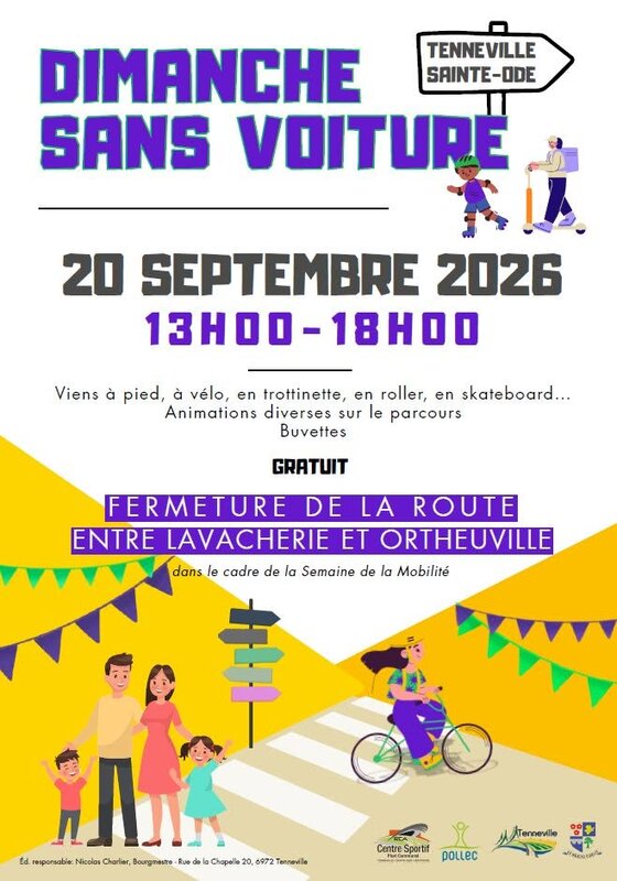 Loisirs Dimanche sans voiture Tenneville & Sainte-Ode