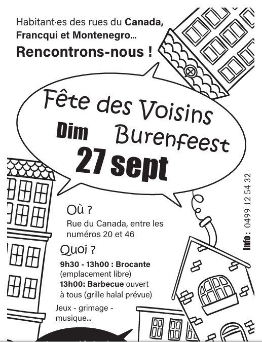  Brocante fête rue (annuelle)