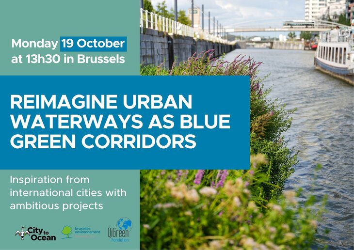 Conférences Reimagine urban waterways blue-green corridors biodiversity people
