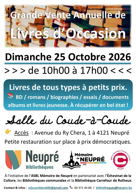 Loisirs Vente annuelle livres d occasion