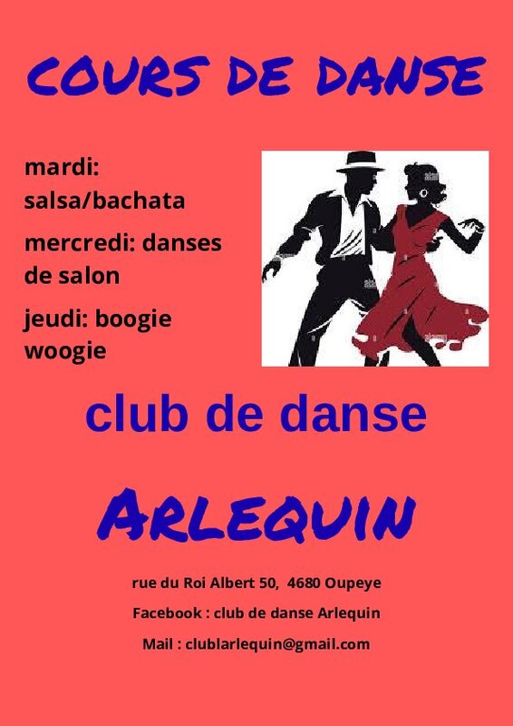 Stages,cours Cours danse boogie woogie