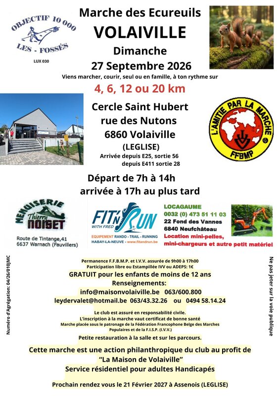 Loisirs Marche Ecureuils