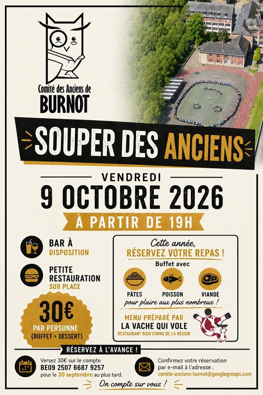Soirées Souper Anciens Burnot