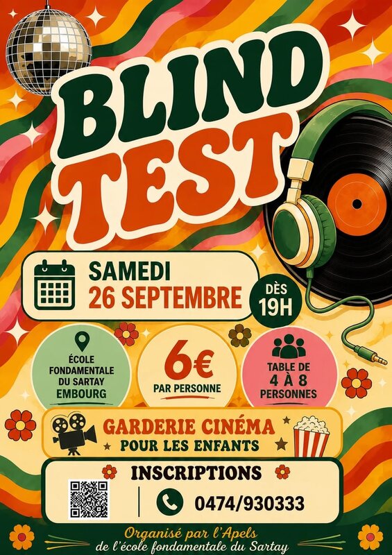 Soirées Blind Test