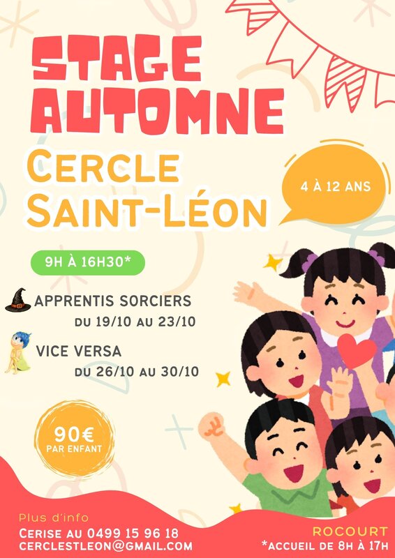 Stages,cours Stages d automne