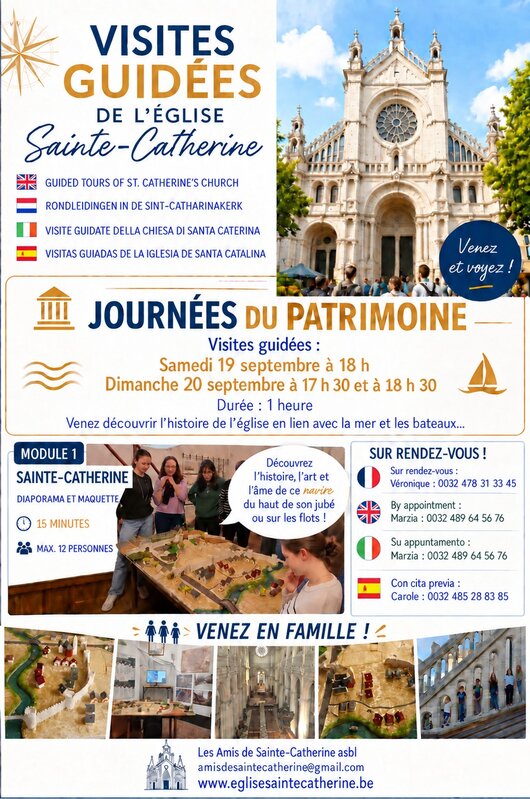 Loisirs Visites guidées l église Sainte Catherine